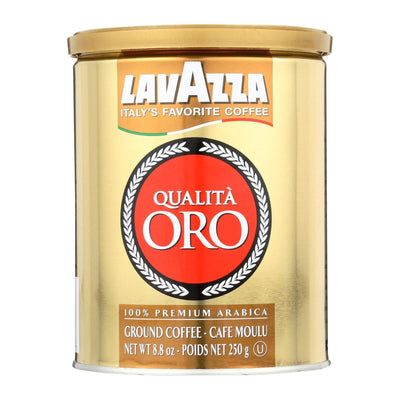 Lavazza Ground Coffee - Qualita Oro Canned - Case Of 12 - 8.8 Oz - Orca Market