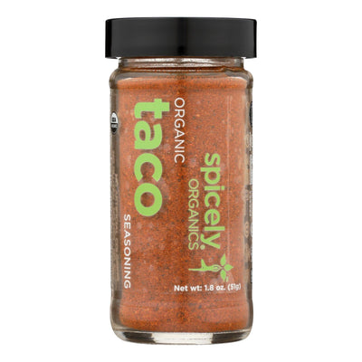 Spicely Organics - Organic Taco Seasoning - Case Of 3 - 1.8 Oz. - Orca Market