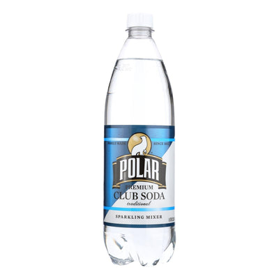 Polar Beverages Club Soda - Case Of 12 - 33.8 Fl Oz - Orca Market