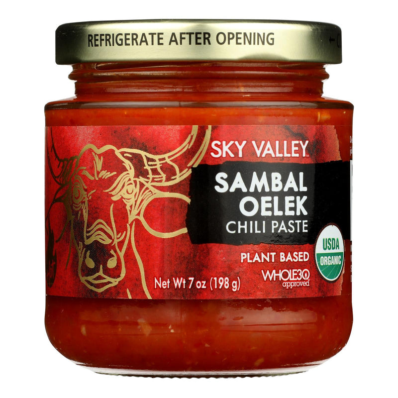 Sky Valley - Paste Sambal Oelek - Case Of 6-7 Oz - Orca Market