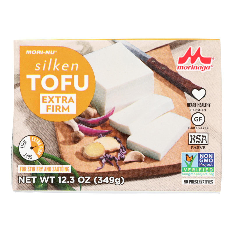 Mori-nu Silken Tofu - Extra Firm - Case Of 12 - 12.3 Oz. - Orca Market