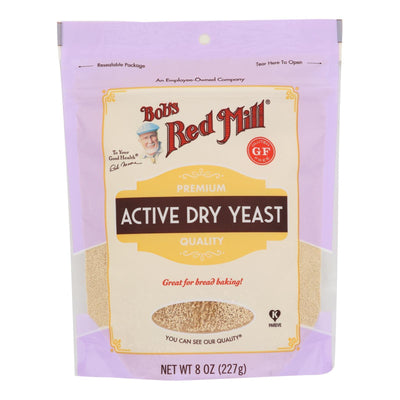 Bob's Red Mill - Yeast Active Dry - Case Of 4-8 Oz - Orca Market