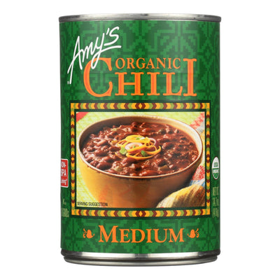 Amy's - Organic Medium Chili - Case Of 12 - 14.7 Oz - Orca Market