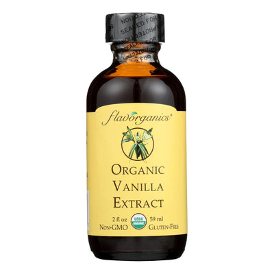 Flavorganics Extract - Organic - Vanilla - 2 Oz - Case Of 12 - Orca Market