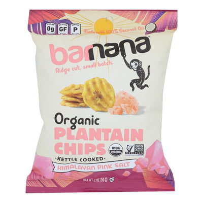 Barnana - Plantain Chips Him Pink Salt - Case Of 6-2 Oz - Orca Market