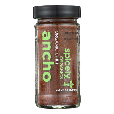 Spicely Organics - Organic Org Chili Ancho Ground - Case Of 3 - 1.7 Oz. - Orca Market