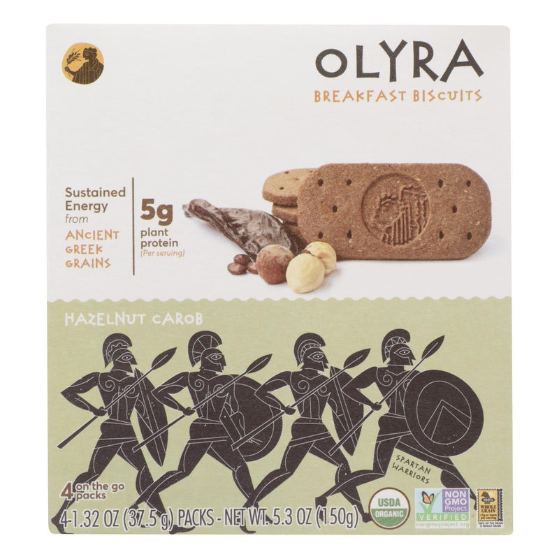 Olyra - Biscuit Hazelnut Carob - Case Of 6 - 5.3 Oz - Orca Market