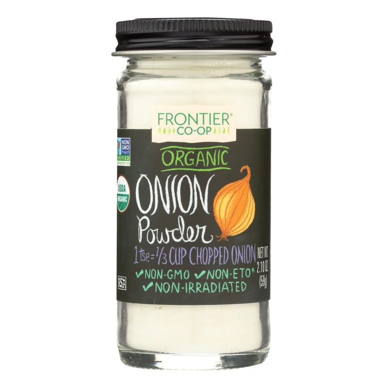 Frontier Herb Onion - Powder - Organic - White - 2.10 Oz - Orca Market