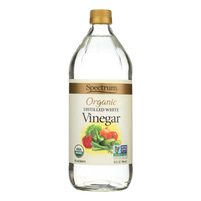 Spectrum Naturals Organic Distilled White Vinegar - Case Of 12 - 32 Fl Oz. - Orca Market