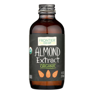 Frontier Herb Almond Extract - Organic - 4 Oz - Orca Market