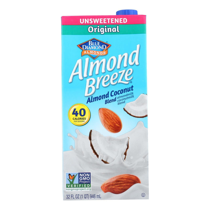 Almond Breeze - Almond Coconut Milk - Unsweetened - Case Of 12 - 32 Fl Oz. - Orca Market