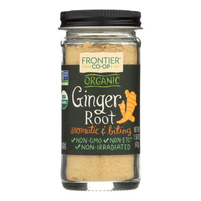 Frontier Herb Ginger Root - Organic - Ground - 1.5 Oz - Orca Market