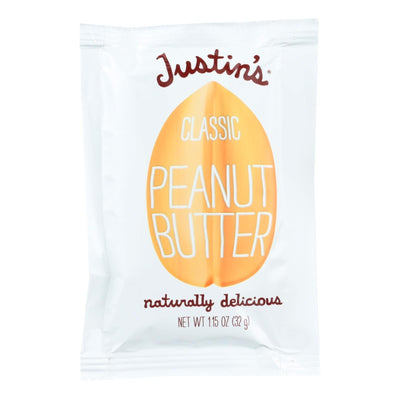 Justin's Nut Butter Squeeze Pack - Peanut Butter - Classic - Case Of 10 - 1.15 Oz. - Orca Market