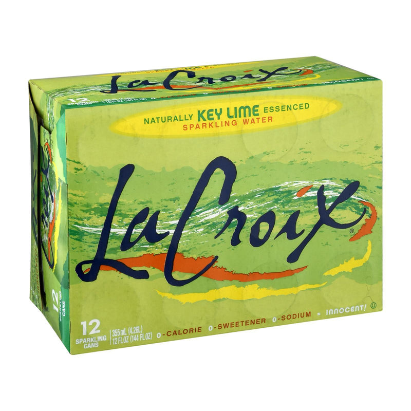 Lacroix - Sparkling Water - Key Lime - Case Of 2 - 12/12 Fl Oz. - Orca Market