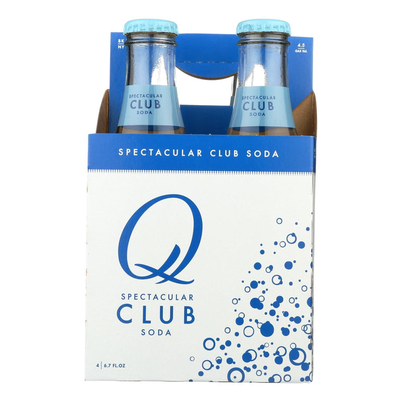 Q Drinks - Club Soda - Case Of 6 - 6.7 Oz. - Orca Market