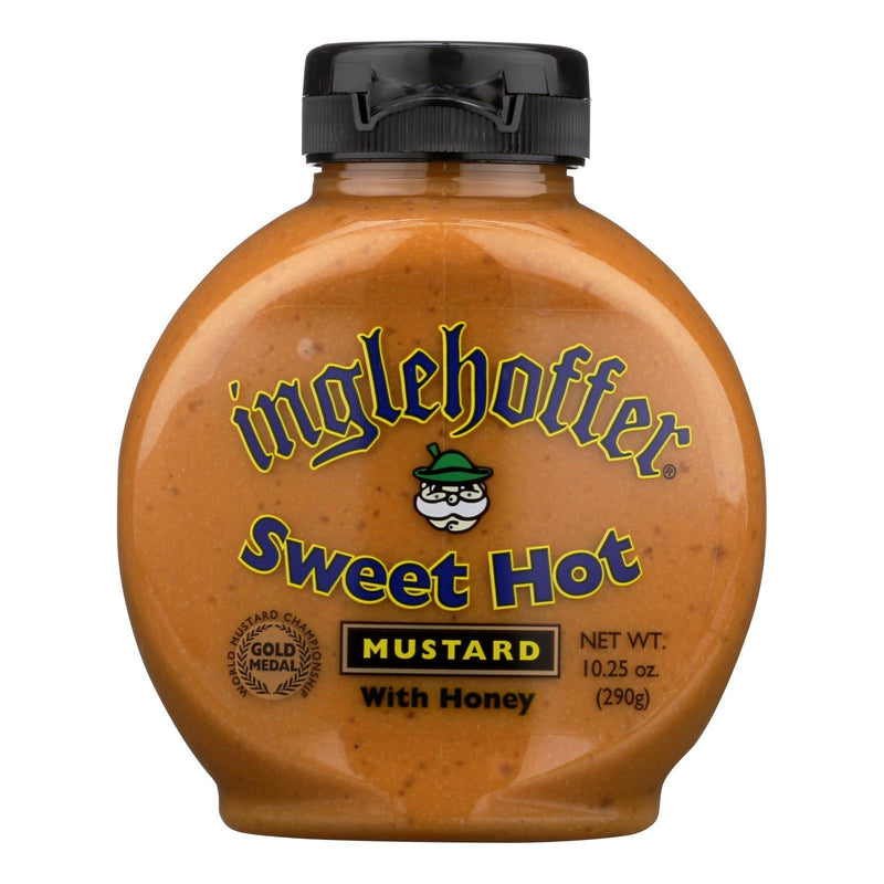 Inglehoffer - Mustard - Sweet Hot - 10.25 Oz - Case Of 6 - Orca Market