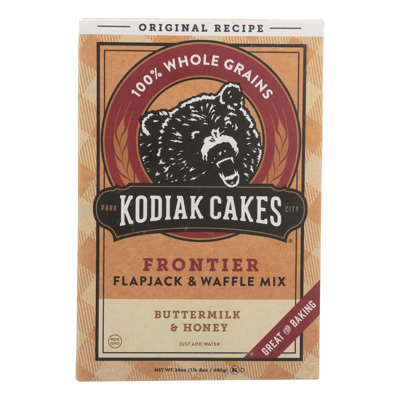 Kodiak Cakes Flapjack And Waffle Mix - Buttermilk And Honey - Case Of 6 - 24 Oz. - Orca Market