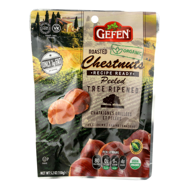 Gefen Whole Chestnuts - Low Fat - Case Of 12 - 5.2 Oz. - Orca Market