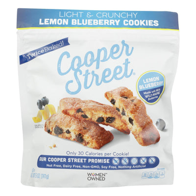 Cooper Street - Cookies Michigan Blueberry - Case Of 6 - 5 Oz - Orca Market