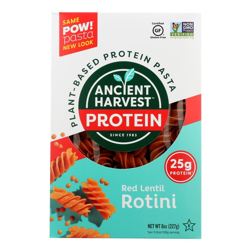 Ancient Harvest Pasta - Supergrain - Red Lentil And Quinoa Rotelle - Gluten Free - 8 Oz - Case Of 6 - Orca Market