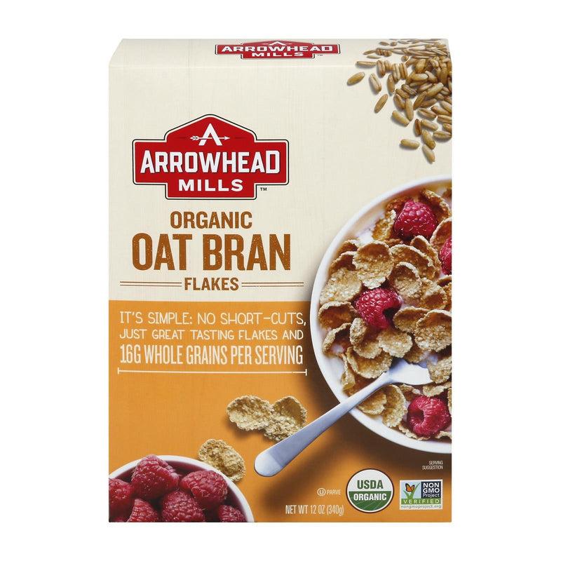 Arrowhead Mills - Cereal Oat Brn Flk Bx - Case Of 6-12 Oz - Orca Market