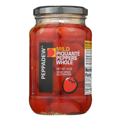 Peppadew Mild Whole Piquante Peppers - Case Of 12 - 14 Oz - Orca Market