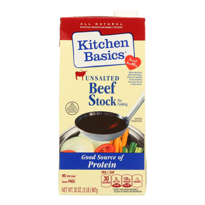 Kitchen Basics Beef Stock - Case Of 12 - 32 Fl Oz. - Orca Market