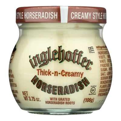 Inglehoffer - Cream Style Horseradish - Case Of 12 - 3.75 Oz. - Orca Market