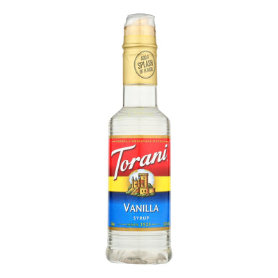 Torani - Coffee Syrup - Vanilla - Case Of 4 - 12.7 Fl Oz. - Orca Market