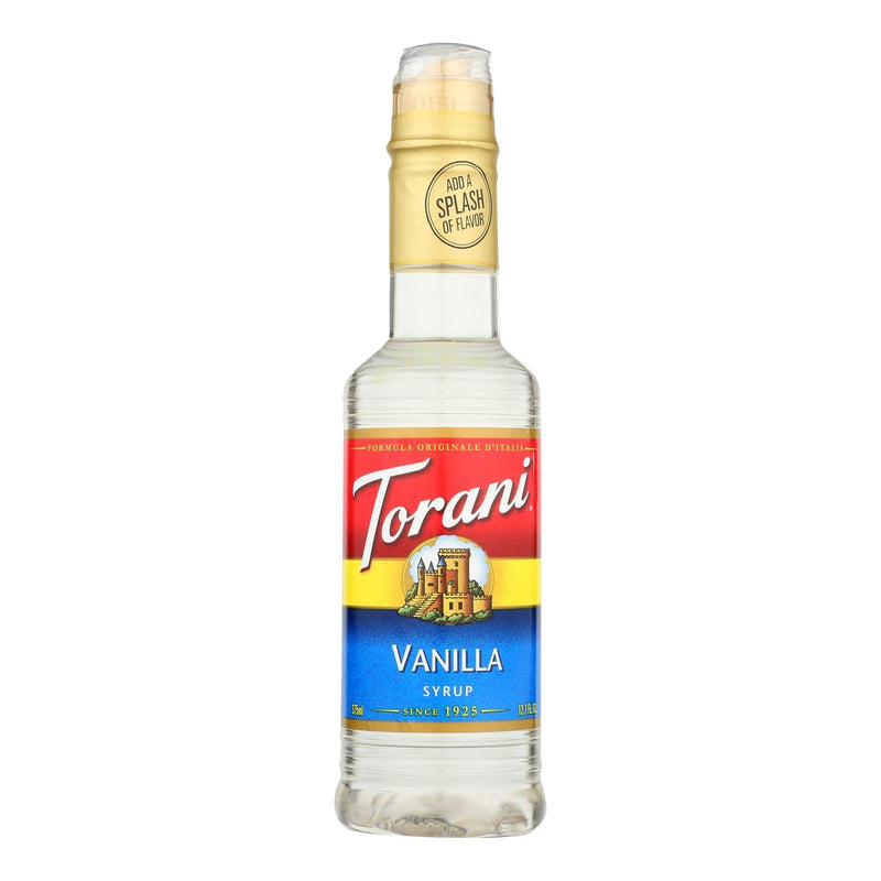 Torani - Coffee Syrup - Vanilla - Case Of 4 - 12.7 Fl Oz. - Orca Market