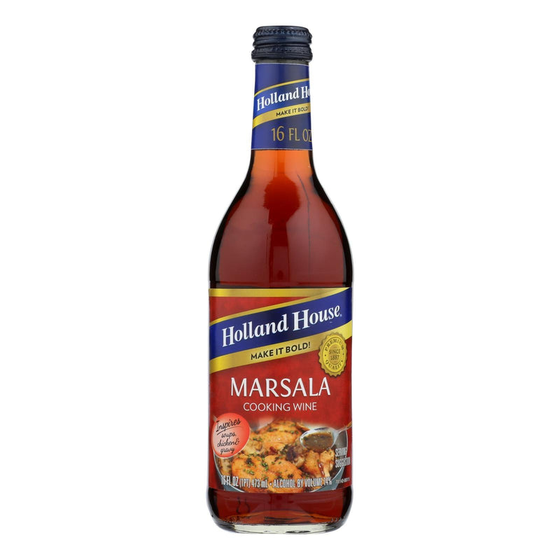 Holland House Holland House Marsala Cooking Wine - Marsala - Case Of 12 - 16 Fl Oz. - Orca Market