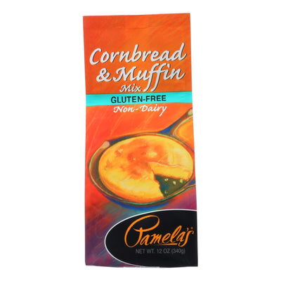 Pamela's Products - Cornbread And Muffin - Mix - Case Of 6 - 12 Oz. - Orca Market