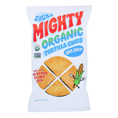 Zack's Mighty - Tort Chips Ss Flnt Corn - Case Of 9-9 Oz - Orca Market