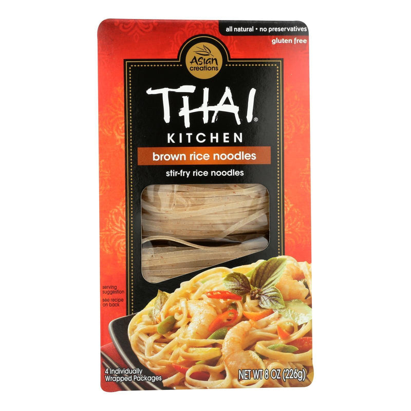 Thai Kitchen Brown Rice Noodles - Case Of 6 - 8 Oz. - Orca Market