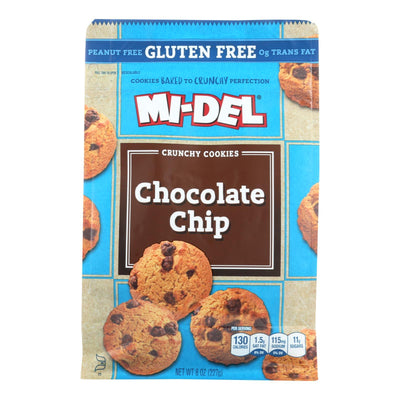 Mi-del's Gluten-free Chocolate Chip Crunchy Cookies - Case Of 8 - 8 Oz - Orca Market