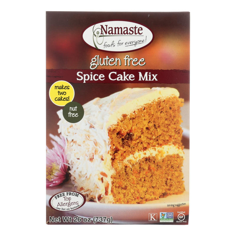 Namaste Foods Spice Carrot Cake - Mix - Case Of 6 - 26 Oz. - Orca Market