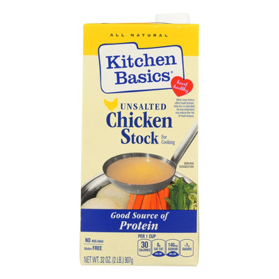 Kitchen Basics Chicken Stock - Case Of 12 - 32 Fl Oz. - Orca Market