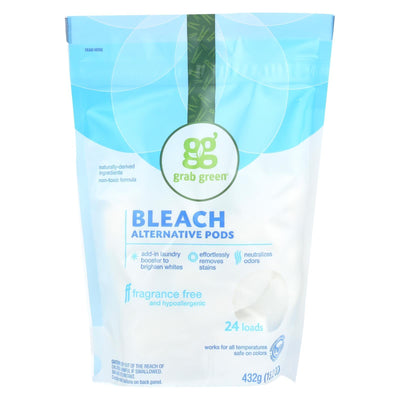 Grab Green Bleach Alternative - Fragrance Free - Case Of 6 - 24 Count - Orca Market