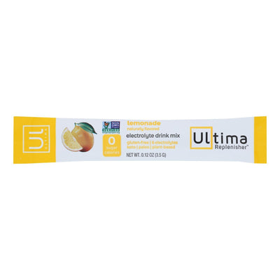 Ultima Replenisher - Electrolyte Mix Lemonade - Case Of 20-.12 Oz - Orca Market