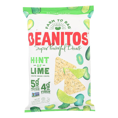 Beanitos - White Bean Chips - Hint Of Lime - Case Of 6 - 5 Oz. - Orca Market