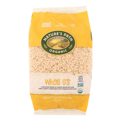 Nature's Path Organic Whole O's Cereal - Case Of 6 - 26.4 Oz. - Orca Market