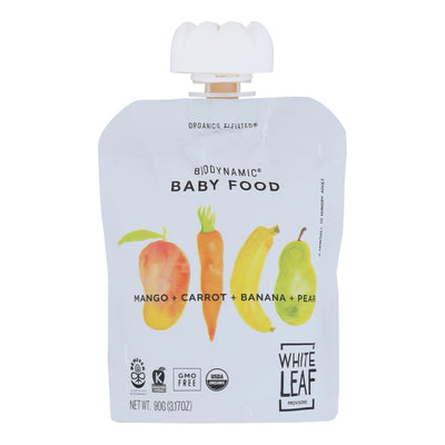 White Leaf Provisions - Baby Food Mango Crt Pr Bn - Case Of 6 - 3.17 Oz - Orca Market