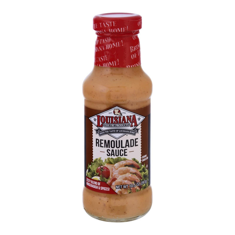 La Fish Fry Remoulade Sauce - Dressing - Case Of 12 - 10.5 Oz. - Orca Market