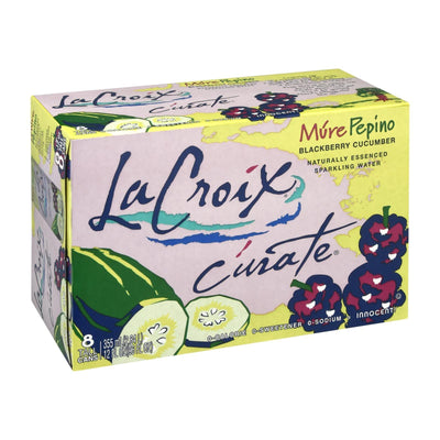 Lacroix Sparkling Water - Mure Pepino - Case Of 3 - 8/12 Fl Oz - Orca Market