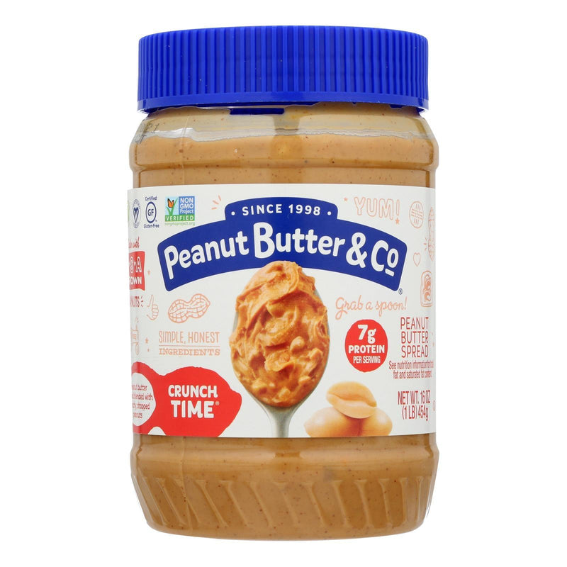 Peanut Butter And Co Peanut Butter - Crunch Time - Case Of 6 - 16 Oz. - Orca Market