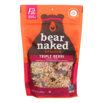 Bear Naked Granola - Triple Berry Fit - Case Of 6 - 12 Oz. - Orca Market