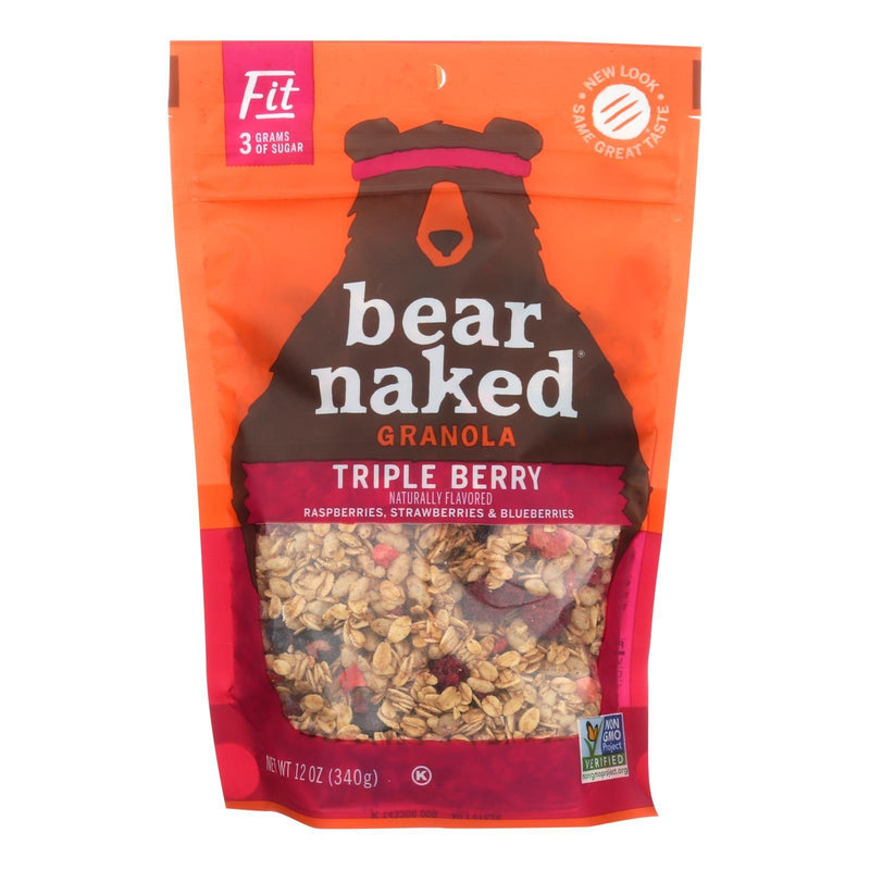 Bear Naked Granola - Triple Berry Fit - Case Of 6 - 12 Oz. - Orca Market