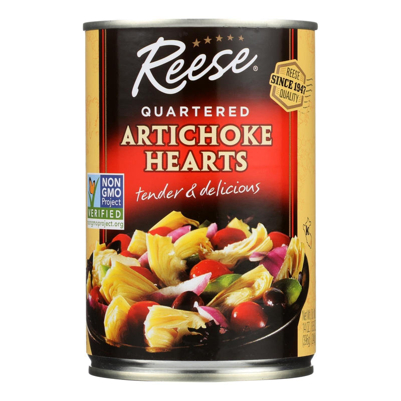 Reese Artichoke Hearts - Quartered - Case Of 12 - 14 Oz. - Orca Market