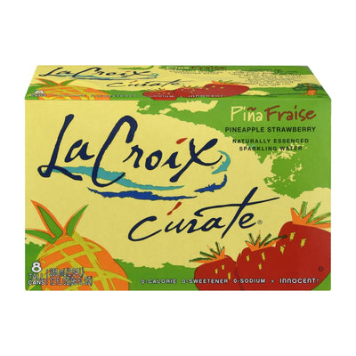 Lacroix Sparkling Water - Pina Fraise - Case Of 3 - 12 Fl Oz. - Orca Market