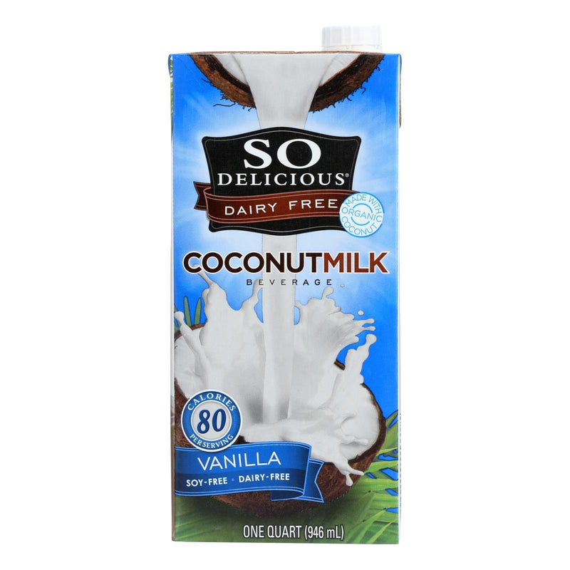 So Delicious Coconut Milk Beverage - Vanilla - Case Of 12 - 32 Fl Oz. - Orca Market